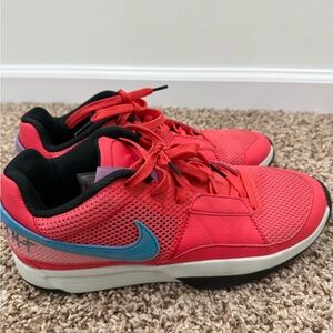Nike Kids Red and Blue Sneakers